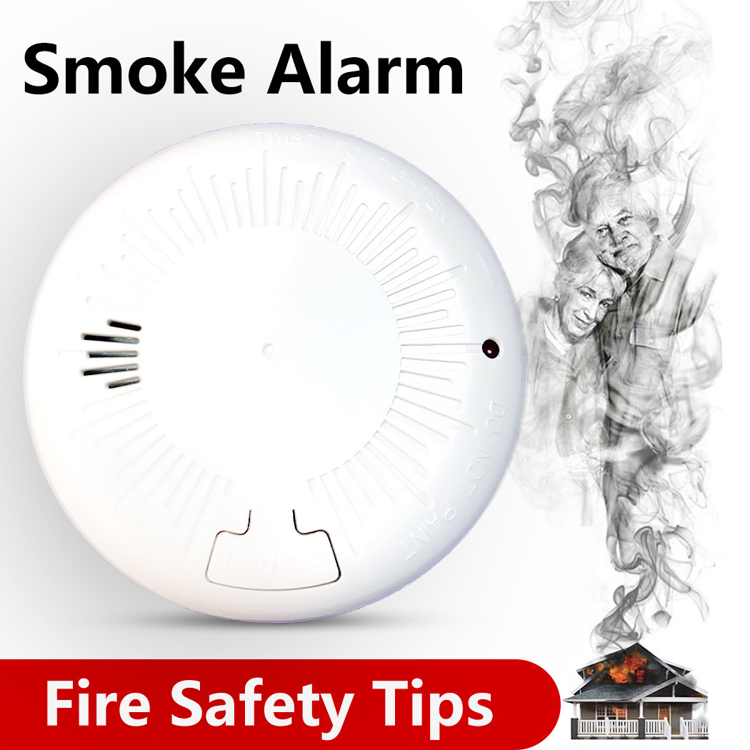 Airradio Dual Optical Path Universal Smoke Alarm Detector For Deaf