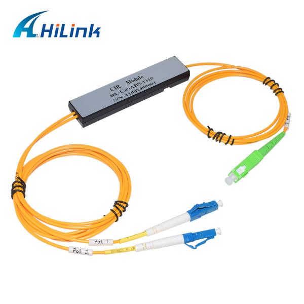 ABS Box 3 Ports Circulator, Port1&Port3-LC/UPC, Port2-SC/APC 1310nm/1550nm/1610nm