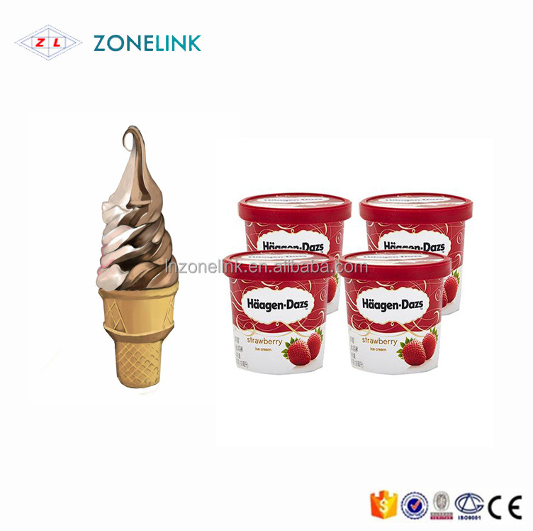 Rotary Automatic Filling Machine Industrial Linear Ice Cream Filling Machine