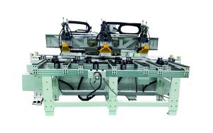 Automated Wpc Wood Door Design Machine Frame Lock Hinge Making
