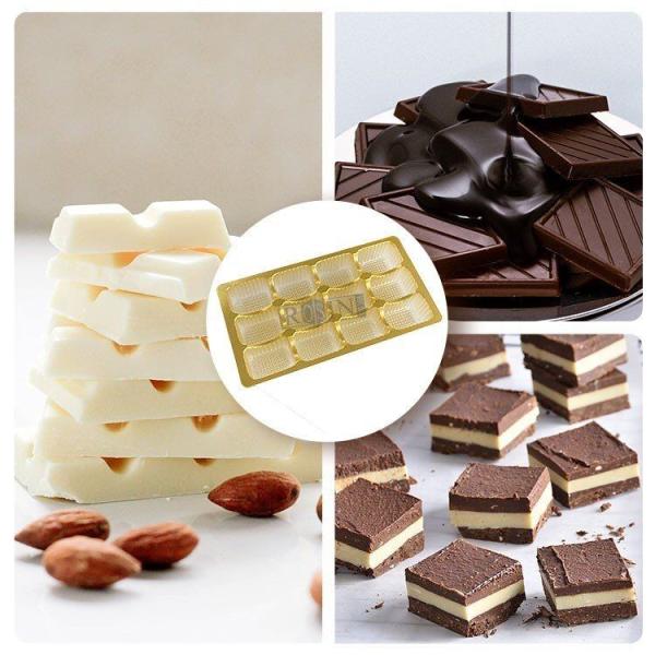Customized Plastic Chocolate Packaging Thermoformed PP 48 Cavity Chocolate Insert Trays