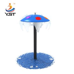 China LLDPE Water Park Playground Equipment Single Pole Mushroom Spray Umbrella wholesale