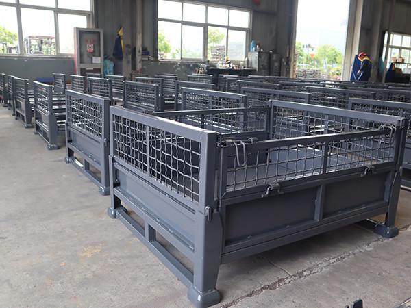 Quality Move Structure Wire Mesh Pallet Cage With Customization Option for sale