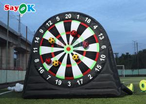 China 3m Inflatable Dartboard Football Target Game Soccer Shooting Kick Darts Inflable Soccer Shooting Target wholesale