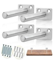 Picture Hanger Aluminum Z Clips with Customized Sizes Acceptable and Zinc Color Plated