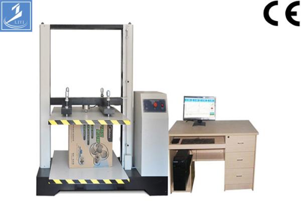 Electronic Carton Compression Tester , Computer Servo Box Compressive Strength