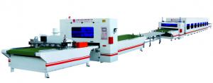 China 1300mtr Industrial Wood Laminating Machine For Door Panel Veneering 400-2600mtr wholesale
