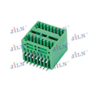 China Green Color 2.50mm or 2.54mm Pitch Pluggable Terminal Blocks Pcb Application wholesale
