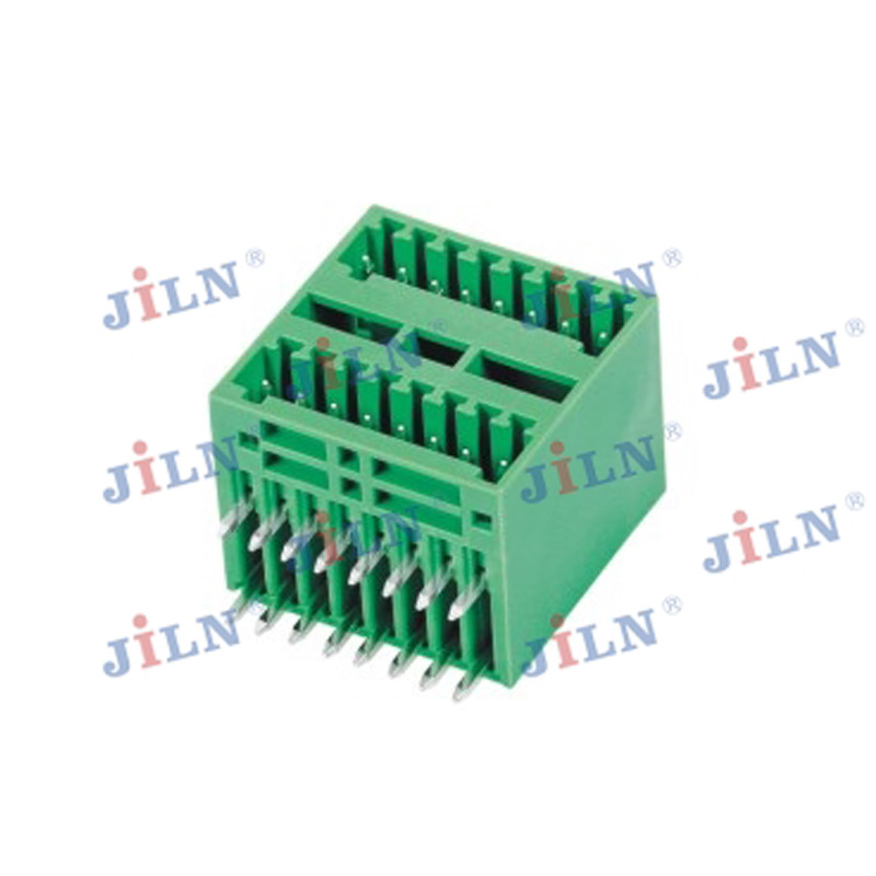 Green Color 2.50mm or 2.54mm Pitch Pluggable Terminal Blocks Pcb Application
