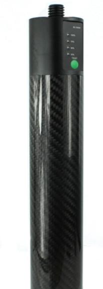 Quality External Power Battery 20000MAH Gps Antenna Pole 60mm Carbon Fiber Extension Pole for sale