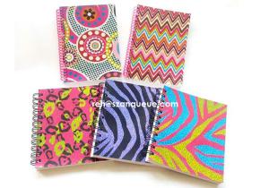 China A5 hard cover Spiral Notebook cartoon notebook Custom notebook wholesale