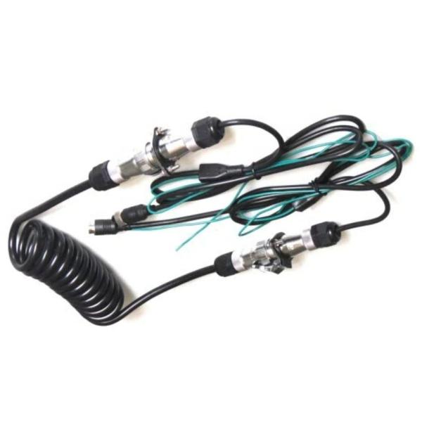 Custom Trailer Spring Cable Electrical Coil Spiral Cable Custom Wire Harness Solutions