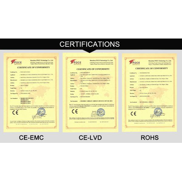 Spcc Cold Rolled Steel 600x600mm 24u 19u Network Equipment Cabinet