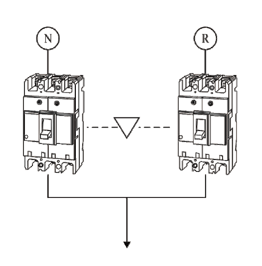2P / 3P Standard Magnetic Type Molded Case Circuit Breaker AC600V 10A 16A 20A 32A 40A 50A 63A