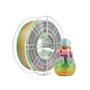 China 3D Printing Filament 1kg silk Rainbow PLA Filament Plus 1.75mm PLA Silk Filament wholesale