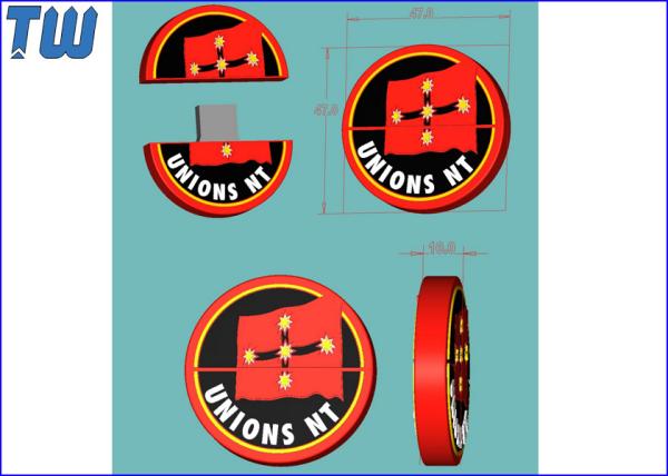 Quality Unique Custom PVC USB Flash Drive Product for Your Own Design for sale