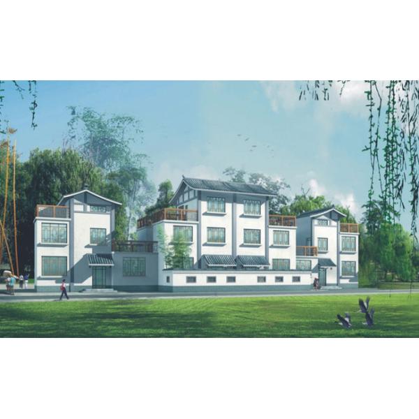 Portable Light Steel Villa House Sandwich Prefabricated for Residential