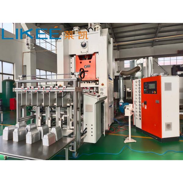 Efficient Silver Foil Container Making Machine Price With One Machine One Labor