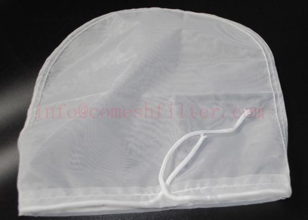 Quality FDA Nut Mesh Bag Nut Milk Bag For Natural HEMP With Drawstring for sale