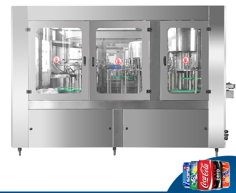 4000CPH 330ml Aluminum Can Filling Machine Small Scale For Beverage
