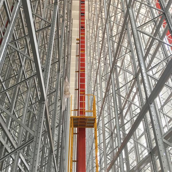 Quality 40m Automated Retrieval System Steel Double Deep Storage for sale
