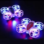 Mini Remote-Controlled Toy Aircraft with 360 Rotation and Led Lights State of