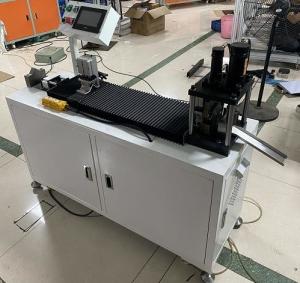China 220V Air Filter Making Machine , 7pa Card Cover Pneumatic Pressing Machine wholesale