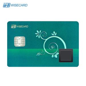 China Fingerprint Identification Biometric Chip Card For Business Payment wholesale