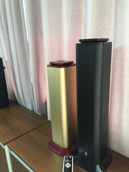Quality Black Metal Commercial Essential Oil Diffuser 500ml Oil Bottle , Standing Alone Air Aroma Diffuser  Small / Medium Area for sale