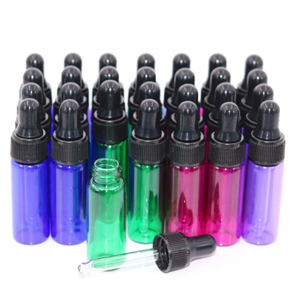 Compact 5 Ml Empty Essential Oil Bottles BPA Free Eco Friendly