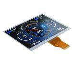 7 inch TFT LCD display with 800*480 Resolution and 250nits Brightness