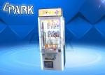 Amusement mini golden key crane machine coin pusher joystick control doll drop