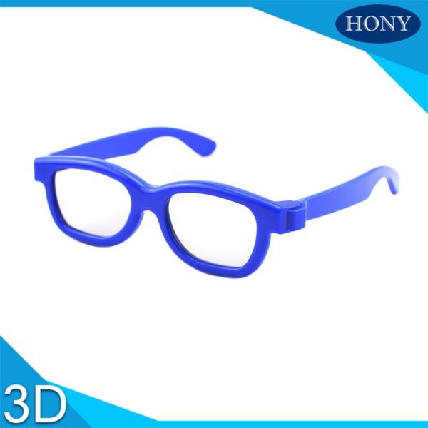 Quality Cinema Reald 3D Polarized Glasses For Kids , ABS Frame 0.19-0.38mm lens for sale