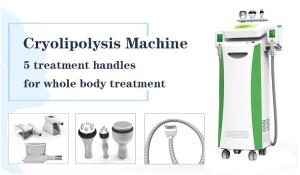 China non invasive fat reduction procedures cryolipolysis cavitation rf multifunction machine wholesale