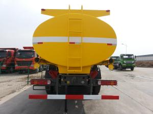 China Yellow 371HP 6X4 20000L Diesel Fuel Tanker Truck wholesale