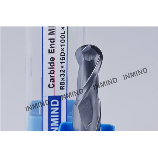 2 Flute / 4 Flute End Mill Ball Nose For End Mill Sharpening Service