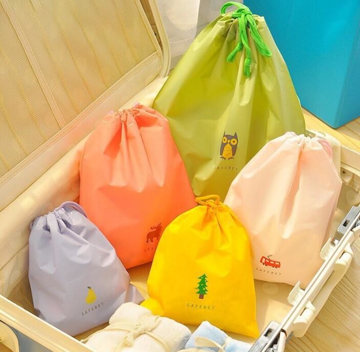 Polyester fabric drawstring bag /advertising pull rope backpack cloth bag /nylon shoulder pocket customization BAGEASE