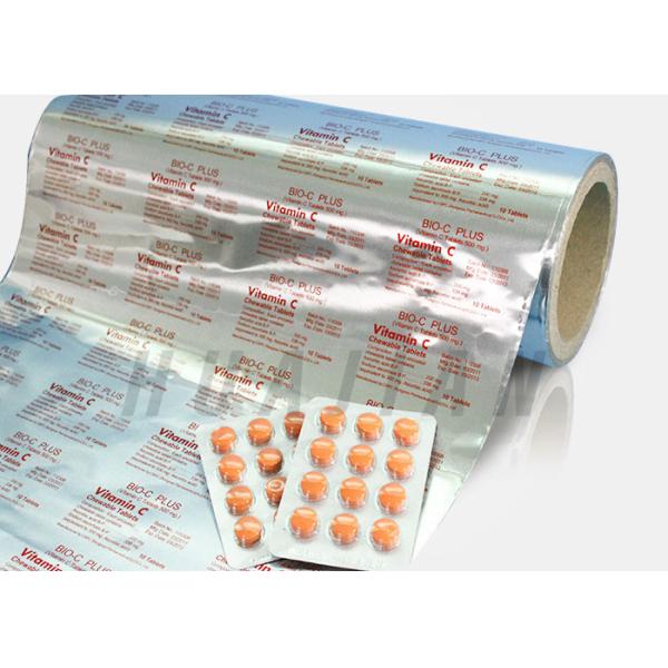 Heat Sealing Coated Medicine PTP Pharmaceutical Aluminum Foil