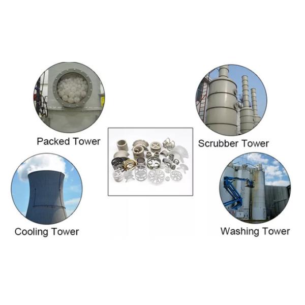 large Capacity Random Packing With Titanium Copper Low Pressure Drop Metal Packing