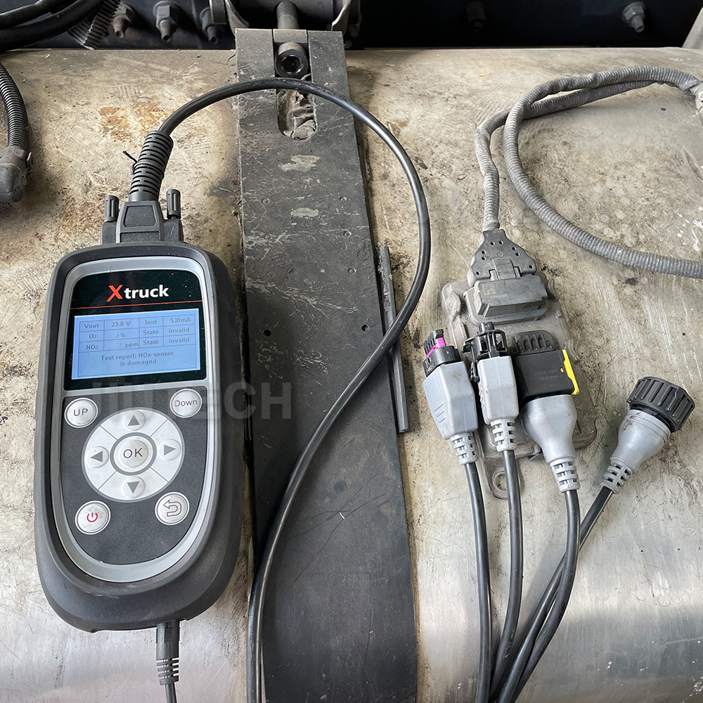 Dual NOx Sensor Y005 Diesel Engine Nitrogen Scanner With Temperature Sensors