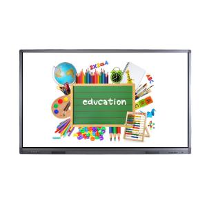 China Infrared 10 Point Large Touch Screen Monitor , Smart Board Touch Screen Lcd Display 86 Inch wholesale