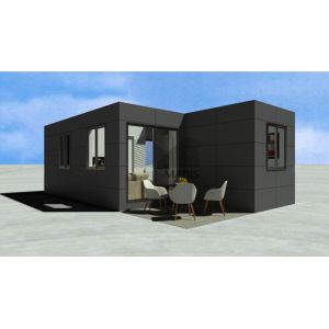 China Beautiful Prefab Container Homes European Style China Living Container House wholesale