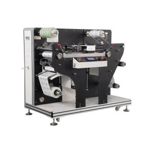 China Semi Rotary Label Die Cutting Vicut VR320 Multi Function Automatic Machine with Slitter wholesale