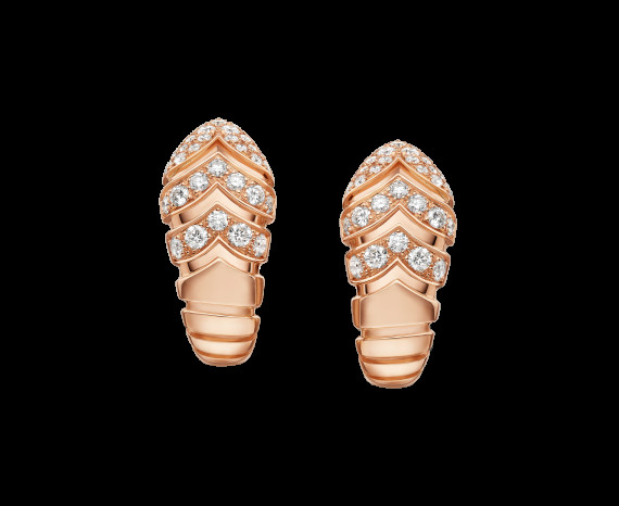 diamonds of snake ring 18kt gold with white gold or yellow gold