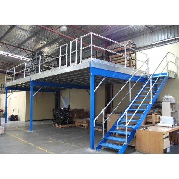 Custom Mezzanine Rack Optimizing Vertical Space
