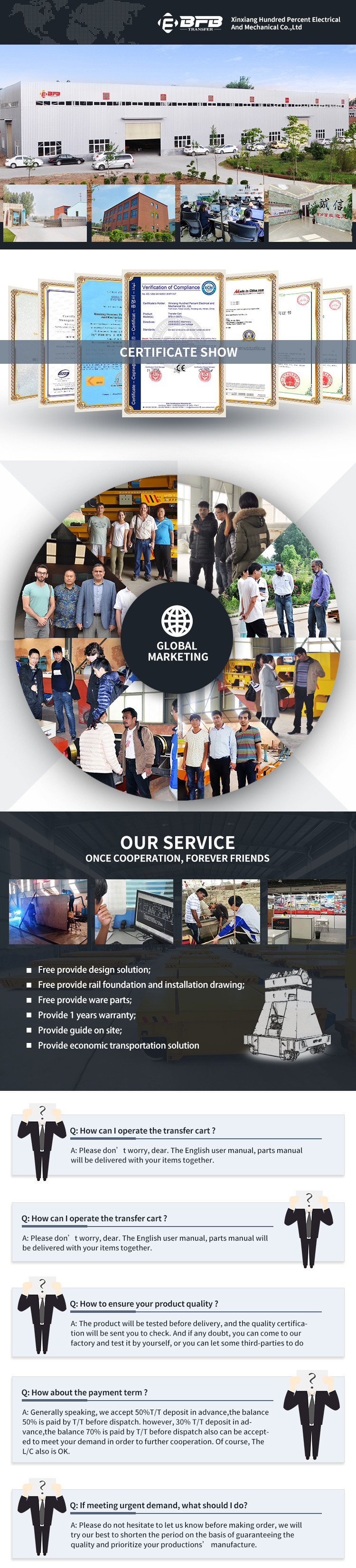 High Temperature Proof Material Handling Trolley , Molten Metal Motorized Rail Cart Anti Explosion