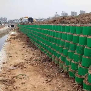 50mm-250mm Green Smooth HDPE Geocell for Slope Protection Improve Slope Performance