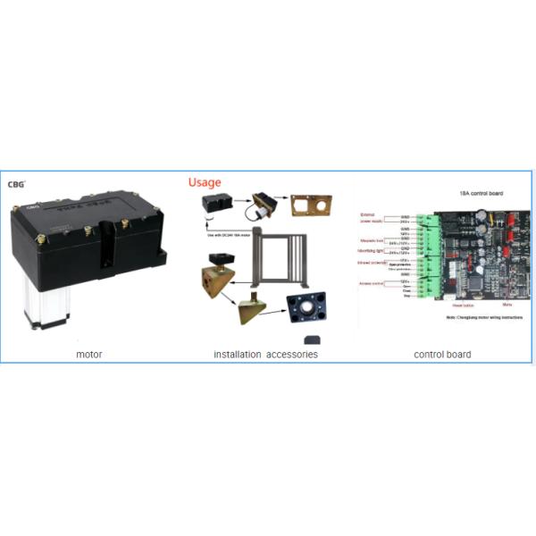 Waterproof Pedestrian Access System 24V DC 30W/2A For Public Spaces