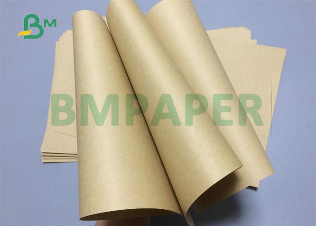 100% Virgin Pulp Premium 70gsm 80gsm Uncoated Brown Interleaving Paper For Nut Bags 