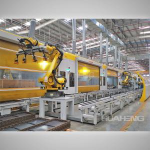 An Unmanned Production Line For Manufacture Of Climbing Frame Products